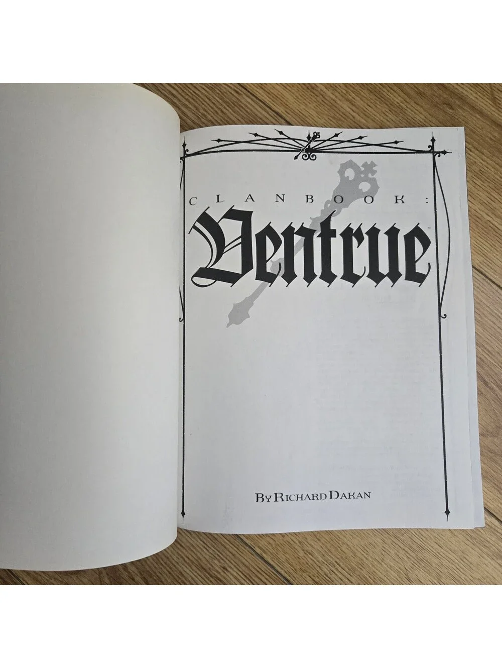 Vampire The Masquerade Clanbook Ventrue WW2358 White Wolf RPG Sourcebook 2000